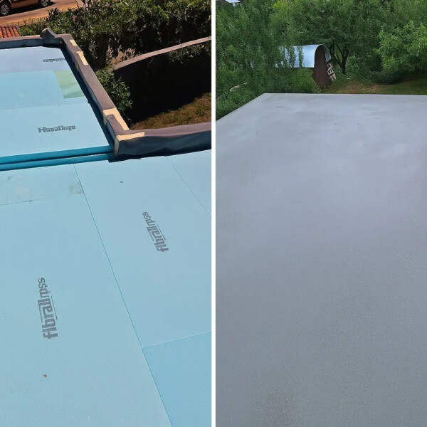 Izolacija garaže u Samoboru &ndash; toplinska izolacija, hidroizolacija i glazura ravne ploče