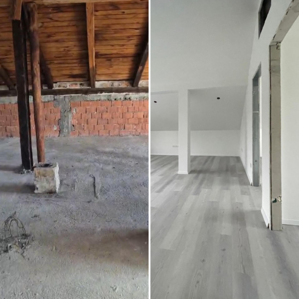 Adaptacija stana u potrkovlju Zagreb