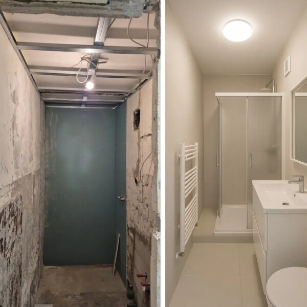 Adaptacije stana - adaptacija kupaonice, pločice, tu&scaron; kabina, ugradbeni vodokotlić