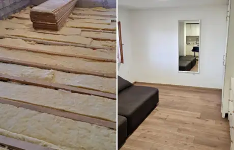 Adaptacija stana Zagreb - OSB pod