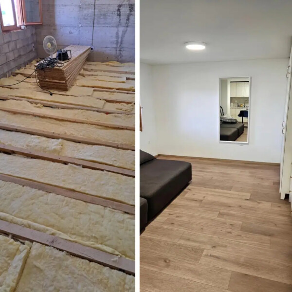 Adaptacija kuće u Dalamciji - toplinska izolacija, drveni pod, vinil